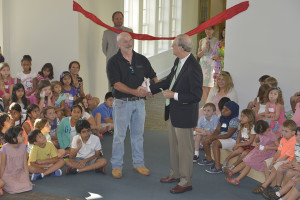 Headmaster, Richard Johnson & Ed Roche, Site Superintendent