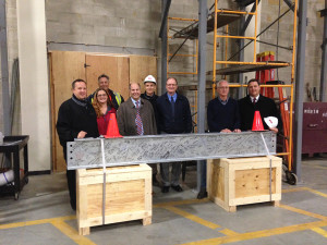 Signing the Last Beam