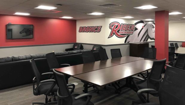 Rider University Athletic Department Study Lounge